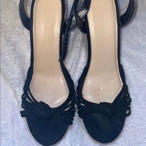 Forever 21 Suede Platform Sandals.
